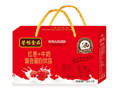 馨畅无蔗糖红枣牛奶复合蛋白饮品250mlx12